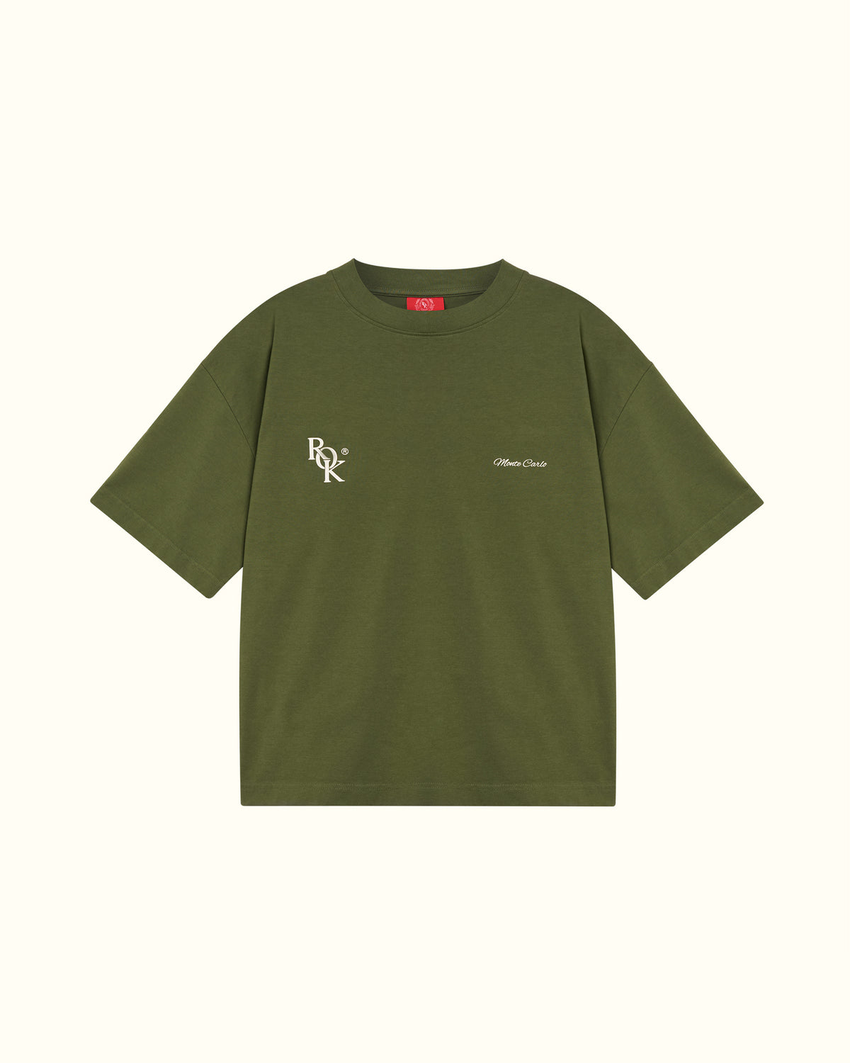 T-shirt Cropped Monte Carlo Green