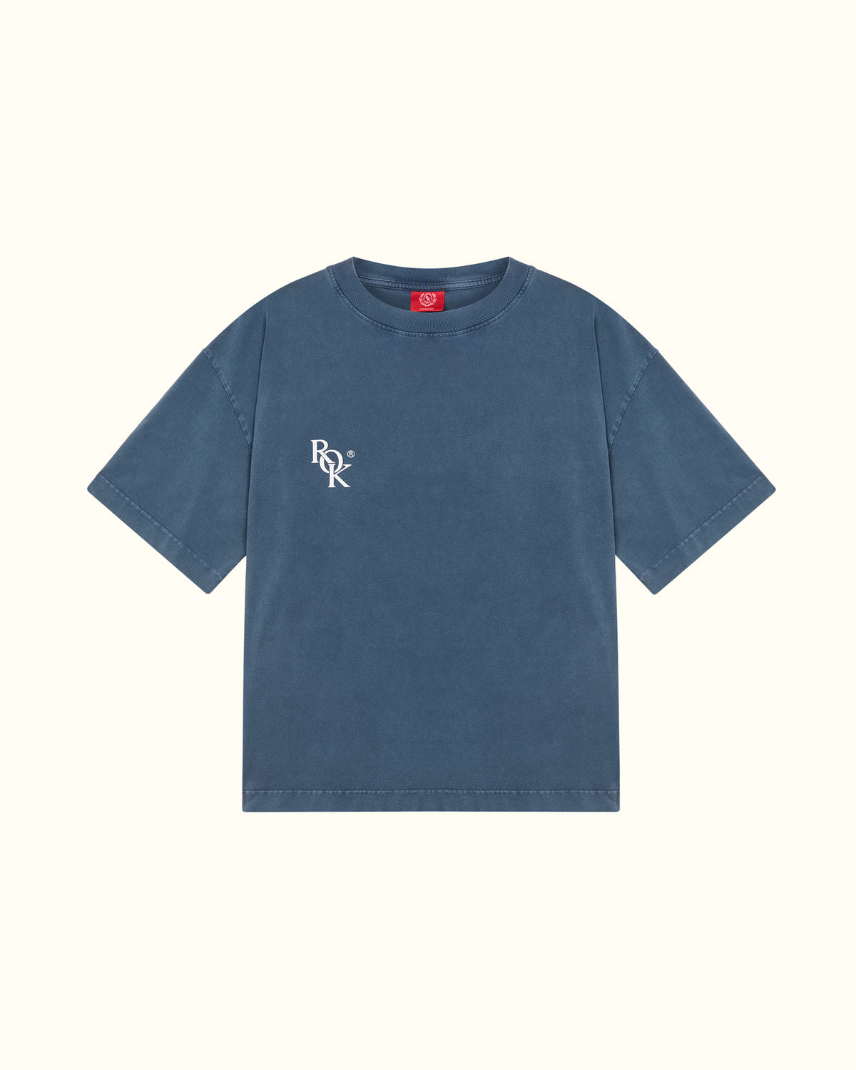 T-shirt Washed Blue Mail