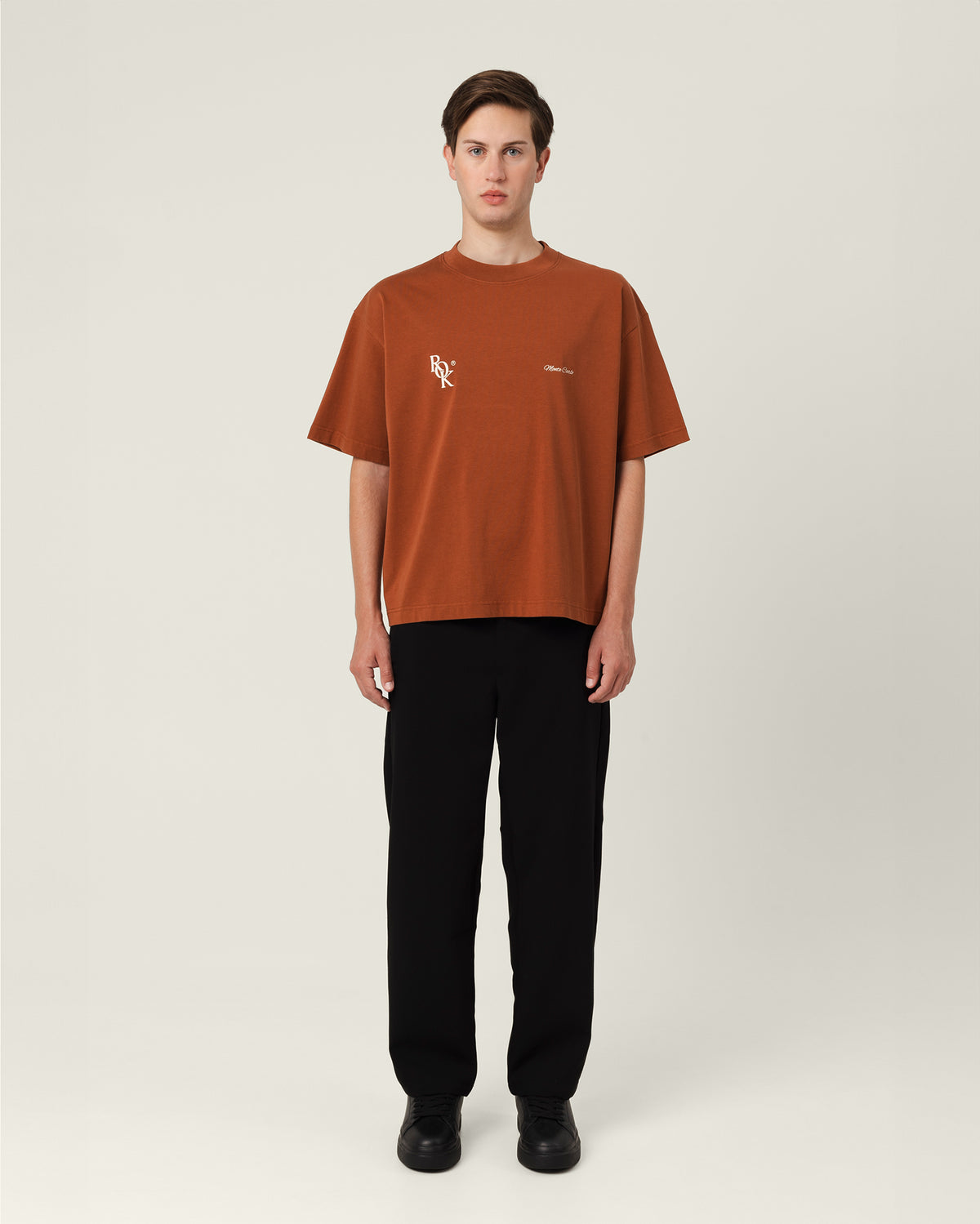 T-shirt Cropped Monte Carlo Orange