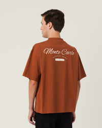 T-shirt Cropped Monte Carlo Orange