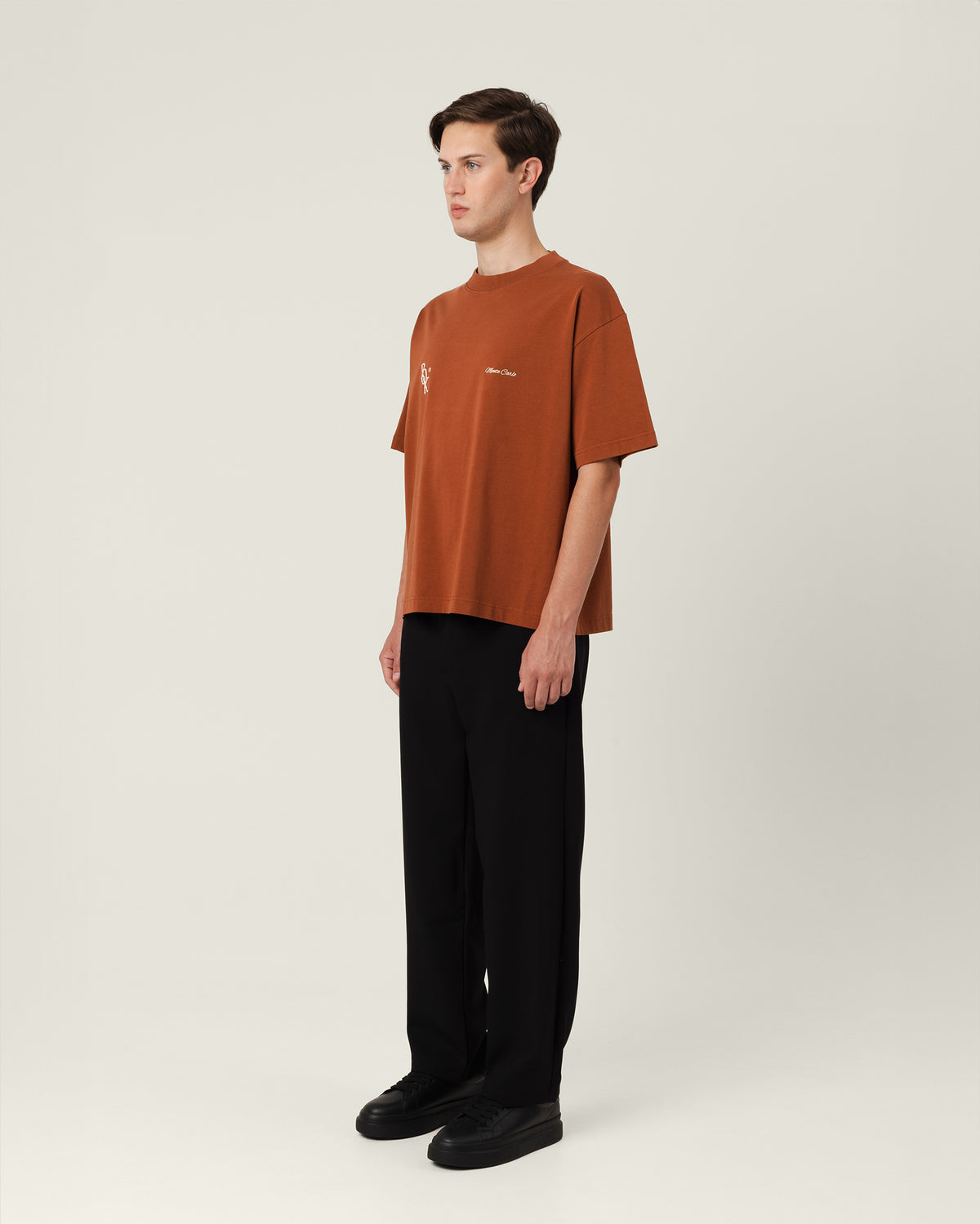 T-shirt Cropped Monte Carlo Orange